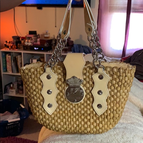 Michael Kors Handbags - Michael Kors Straw Tote